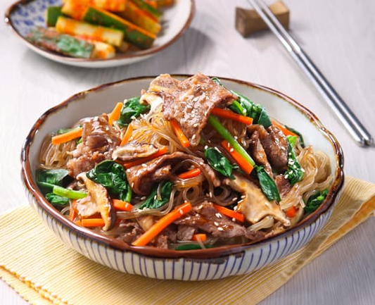 韓式牛肉片炒粉絲