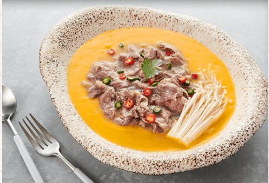 金湯金針菇牛肉片