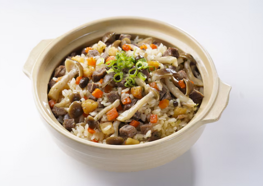 干貝雪菜牛肉炊飯