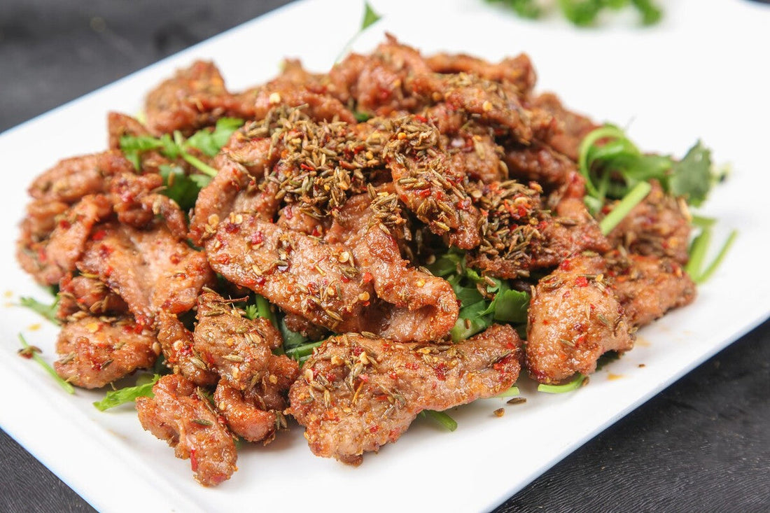 爆炒孜然羊肉