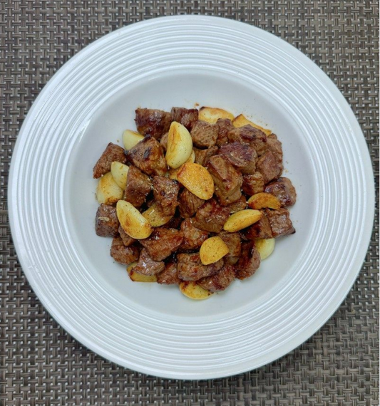 黑椒牛肉粒