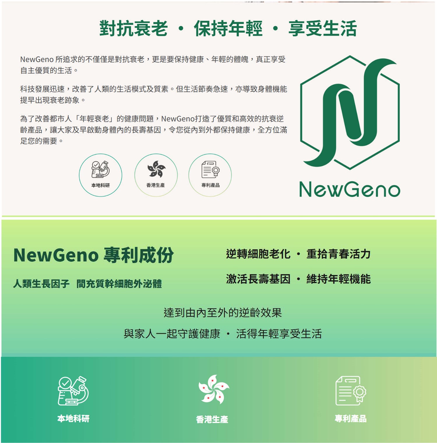 NewGeno 保養品